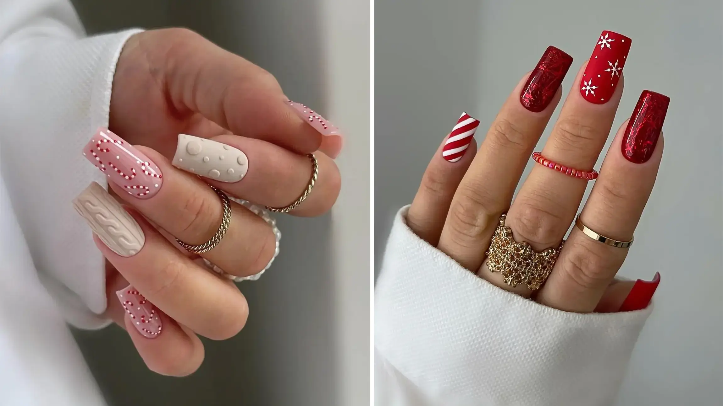 30 Chic Holiday Nail Ideas to Sleigh Your Christmas Look